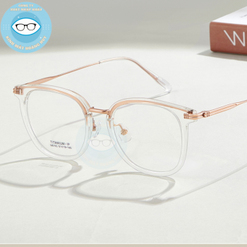 Gọng nhựa càng kính titanium mã M6163